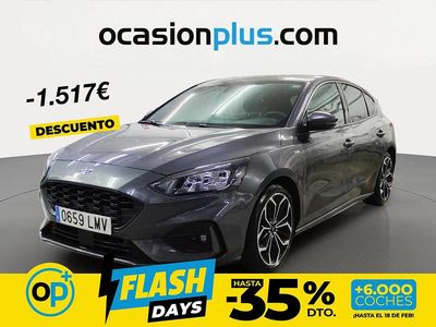 Usado Ford Focus ST-Line 125 CV (91 kW) 2021 Gris Berlina