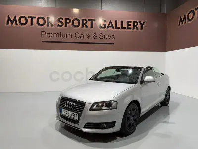 Usado Audi A3 Cabriolet Ambition 160 CV (117 kW) 2008 Gris / plata Descapotable