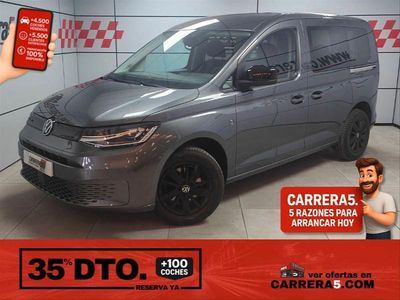 Usado VW Caddy 122 CV (89 kW) 2023 Gris Monovolumen