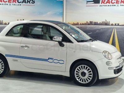 Usado Fiat 500 Lounge 69 CV (50 kW) 2009 Blanco Berlina