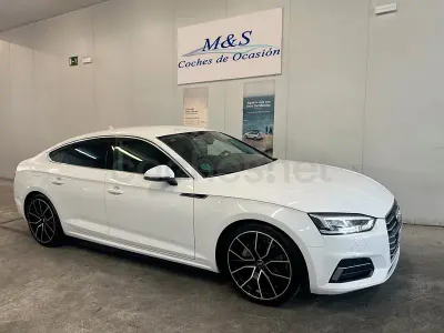 Usado Audi A5 Sportback Ambiente 190 CV (139 kW) 2017 Blanco Utilitario
