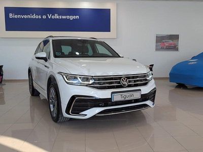 Usado VW Tiguan R-line 150 CV (110 kW) 2022 Blanco SUV