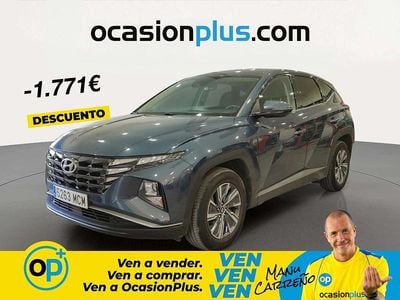 Usado Hyundai Tucson 150 CV (110 kW) 2022 Gris SUV