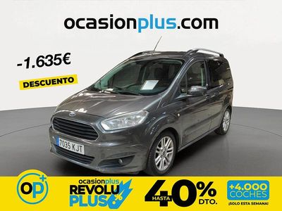 Usado Ford Tourneo Courier Titanium 95 CV (69 kW) 2018 Gris Monovolumen