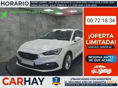 Usado Seat Leon XCELLENCE 205 CV (150 kW) 2021 Blanco Familiar