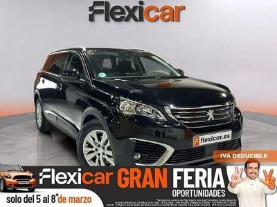 Usado Peugeot 5008 Active 130 CV (95 kW) 2019 Negro SUV