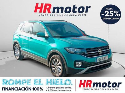 Usado VW T-Cross Advance 110 CV (80 kW) 2023 Verde SUV