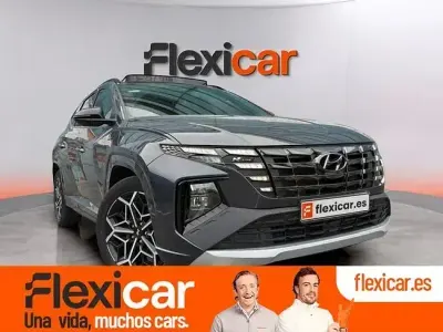 Usado Hyundai Tucson N Line 180 CV (132 kW) 2022 Gris SUV