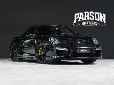 Usado Porsche 911 Turbo S Cabriolet 560 CV (411 kW) 2014 Negro Descapotable