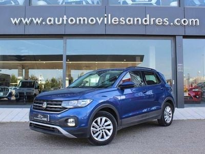 Usado VW T-Cross Advance 110 CV (80 kW) 2023 Azul SUV