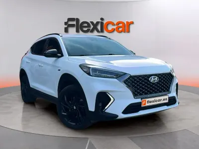 Usado Hyundai Tucson N Line 136 CV (100 kW) 2020 Blanco SUV