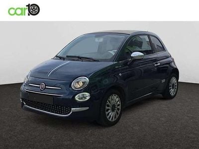 Usado Fiat 500 Dolcevita 69 CV (50 kW) 2022 Azul Descapotable