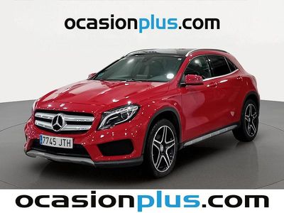 Usado Mercedes GLA220 AMG line 177 CV (130 kW) 2016 Rojo SUV