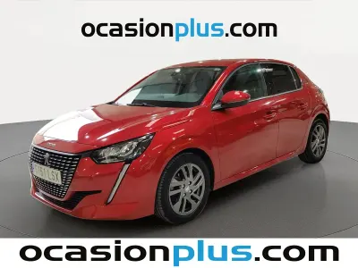 Usado Peugeot 208 Style 102 CV (75 kW) 2021 Rojo Utilitario