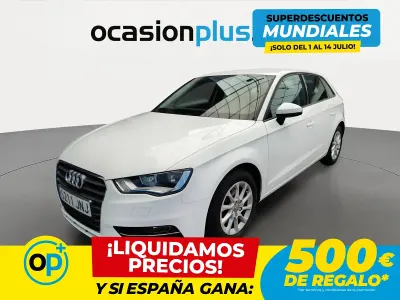 Usado Audi A3 150 CV (110 kW) 2016 Blanco Berlina