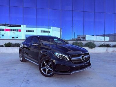 Usado Mercedes GLA200 AMG line 156 CV (114 kW) 2015 Negro SUV