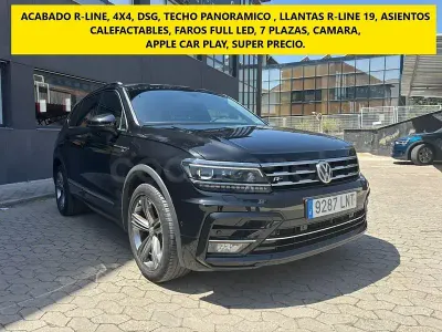 Usado VW Tiguan Allspace Sportline 150 CV (110 kW) 2021 Negro SUV