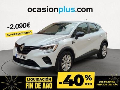 Blanco Usado 2022 Renault Captur Intens SUV | 15.490 € (Precio justo)