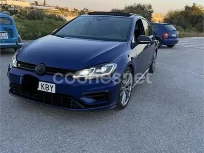 Usado VW Golf VII R 310 CV (228 kW) 2017 Azul Familiar