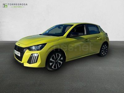 Usado Peugeot 208 Allure 100 CV (73 kW) 2024 Amarillo Utilitario