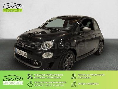 Usado Fiat 500 Sport 70 CV (51 kW) 2021 Negro Berlina