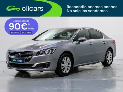 Usado Peugeot 508 Allure 120 CV (88 kW) 2017 Gris / plata Berlina