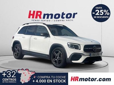 Usado Mercedes GLB200 150 CV (110 kW) 2021 Blanco SUV