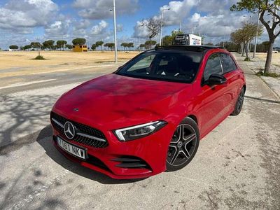 Usado Mercedes A250 224 CV (164 kW) 2018 Rojo Utilitario