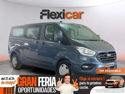 Usado Ford Transit Custom Trend 131 CV (96 kW) 2023 Azul Familiar
