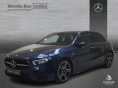 Usado Mercedes A180 116 CV (85 kW) 2021 Azul Berlina