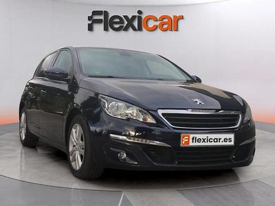 Usado Peugeot 308 Style 131 CV (96 kW) 2016 Negro Utilitario