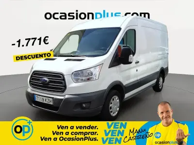 Usado Ford Transit Trend 105 CV (77 kW) 2019 Blanco Berlina