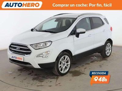 Usado Ford Ecosport Titanium 125 CV (91 kW) 2020 Blanco SUV