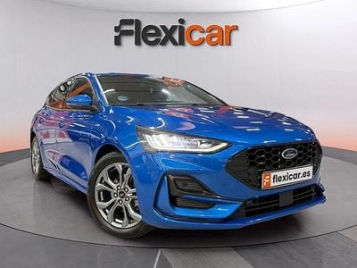 Usado Ford Focus ST-Line 125 CV (91 kW) 2023 Azul Berlina