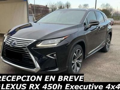 Usado Lexus RX450hL Executive Line 313 CV (230 kW) 2018 Negro SUV