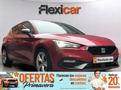 Usado Seat Leon FR 150 CV (110 kW) 2020 Rojo Berlina
