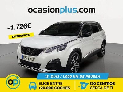 Usado Peugeot 5008 GT-line 165 CV (121 kW) 2018 Blanco SUV