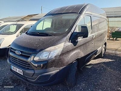 Usado Ford Transit Custom 100 CV (73 kW) 2014 Negro Van