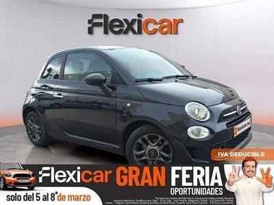 Usado Fiat 500 Club 70 CV (51 kW) 2022 Negro Berlina
