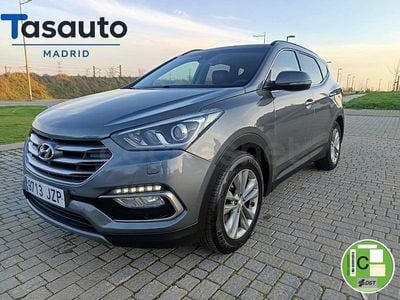 Usado Hyundai Santa Fe 200 CV (147 kW) 2017 Gris / plata SUV