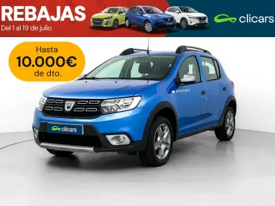 Usado Dacia Sandero Stepway Ambiance 90 CV (66 kW) 2018 Azul Berlina