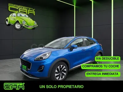 Usado Ford Puma Titanium 125 CV (91 kW) 2023 Azul SUV