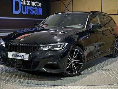 Usado BMW 320 190 CV (139 kW) 2021 Negro Familiar