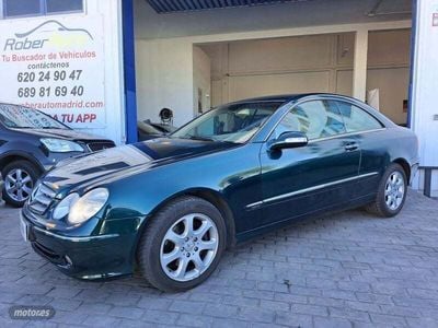 Usado Mercedes CLK270 170 CV (125 kW) 2004 Negro Coupe