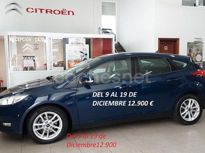 Azul Usado 2018 Ford Focus Trend Berlina | 13.900 € (Precio justo)