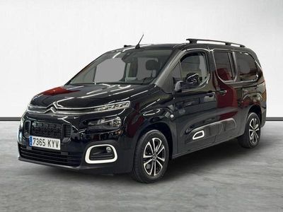 Usado Citroën Berlingo PureTech 110 CV (80 kW) 2019 Negro Monovolumen