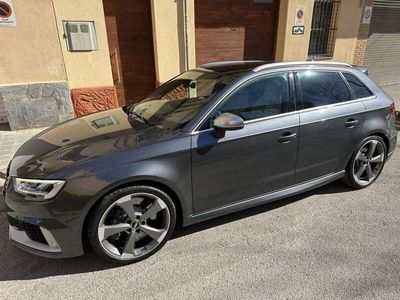 Usado Audi RS3 Sportback Advanced 400 CV (294 kW) 2020 Gris Utilitario