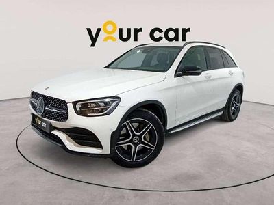 Blanco Usado 2022 Mercedes GLC220 SUV | 36.900 € (Precio justo)