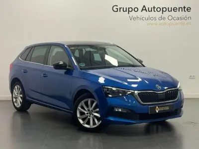 Usado Skoda Scala Style 116 HP (85 kW) 2020 Azul Citadino