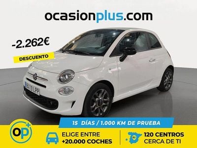 Usado Fiat 500 Connect 70 CV (51 kW) 2021 Blanco Descapotable